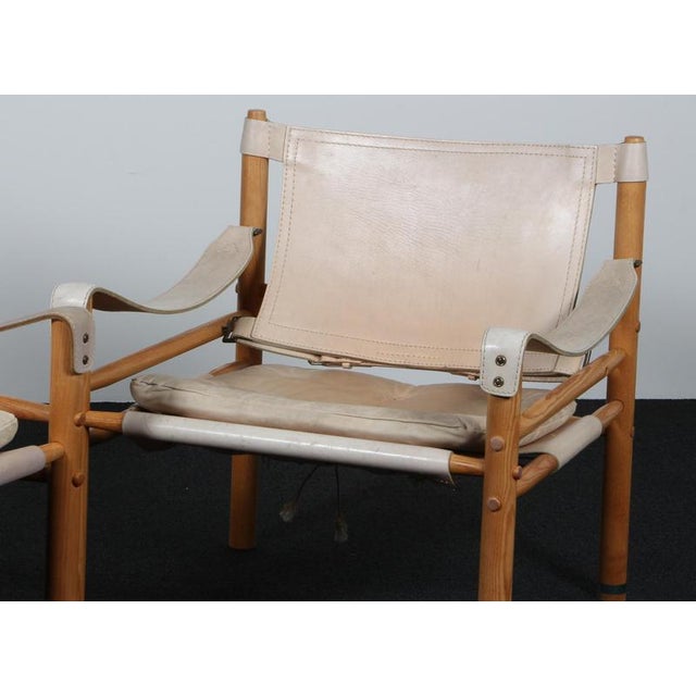 Model Scirocco Safari Chairs by Arne Norell, 1970s, Set of 2 For Sale - Image 6 of 8