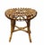 Brown Bamboo and Rattan Circular Stool attributed to Franco Albini, Italy, 1960s For Sale - Image 8 of 8