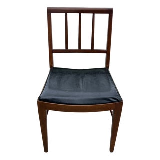 Mid 20th Century Davis Cabinet Company Walnut Dining Chair For Sale