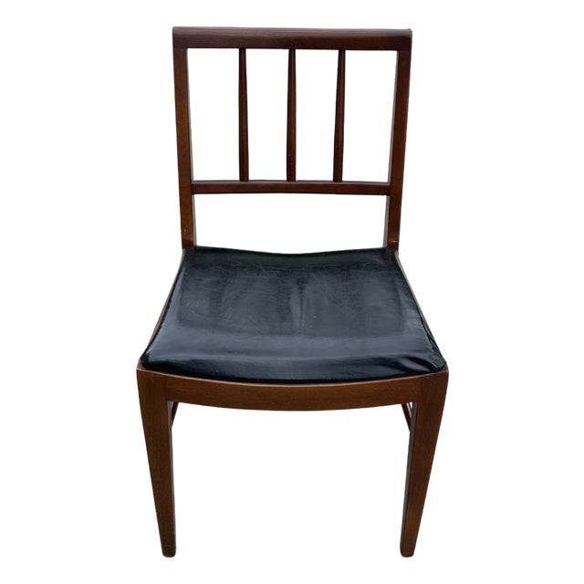 Mid 20th Century Davis Cabinet Company Walnut Dining Chair For Sale