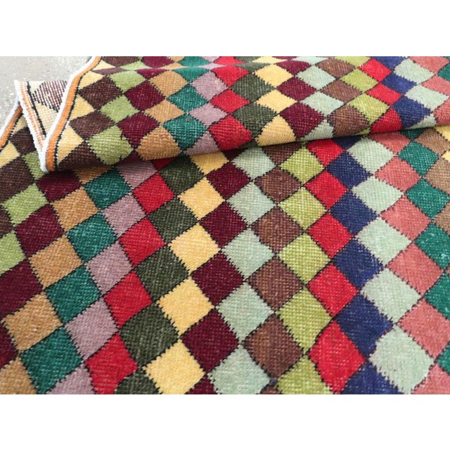 Galerie Shabab Collection Mid-20th Century Turkish Anatolian Accent Rug For Sale - Image 10 of 10