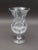 Cartier Crystal France Vintage La Maison Du Shogun Cut Glass Vase. Measures approximately 5" diameter, 8 3/4" high.