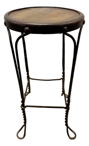Antique Ice Cream Parlor Stool