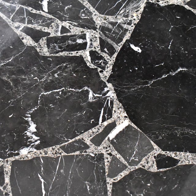 1980s Marble Side Table Attributed to Ello For Sale - Image 10 of 11