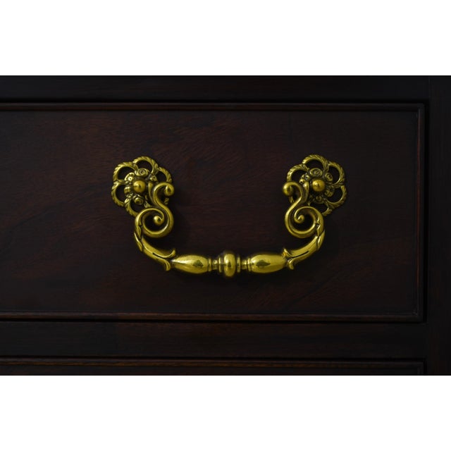 Henkel Harris Mahogany Document Secretary Desk For Sale - Image 10 of 18