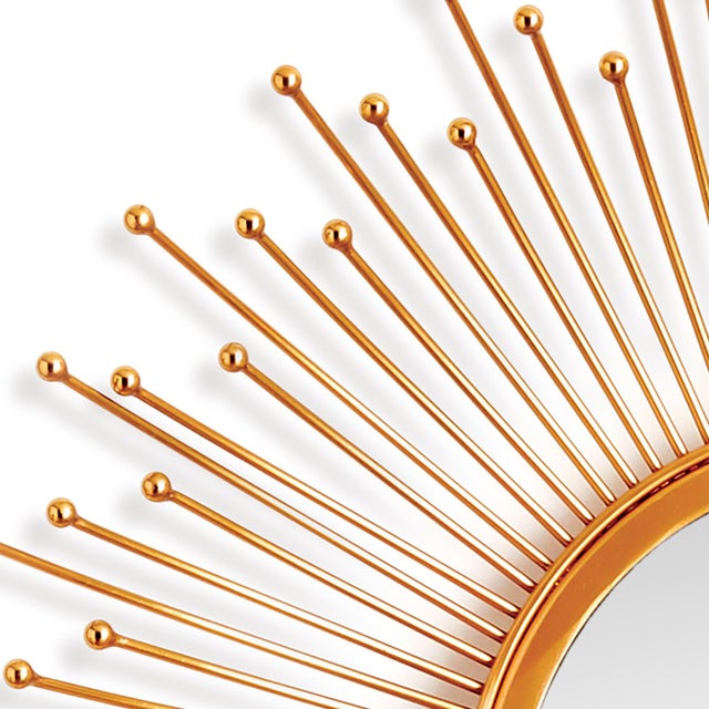 Ludwig Celeste Gold Leaf Mirror Chairish