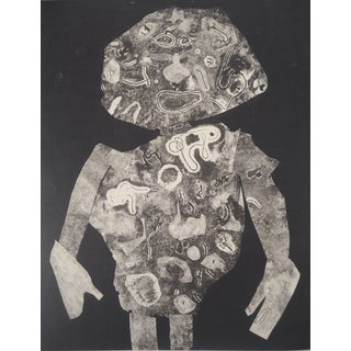 Jean Dubuffet, Jeune homme, Lithograph For Sale
