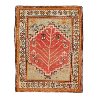 Galerie Shabab Collection Mid-20th Century Turkish Anatolian Throw Rug For Sale