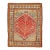 Galerie Shabab Collection Mid-20th Century Turkish Anatolian Throw Rug For Sale