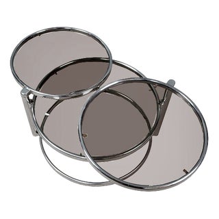 Coffee Table with Swiveling Tops attributed to Milo Baughman, 1970 For Sale