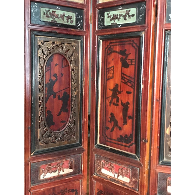 Antique Chinese Screen / Room Divider Chairish