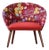 Cocktail Chair with Print by Josef Frank, 1950s For Sale