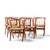 Mid-Century Modern Helge Sibast No. 8 Mid Century Swedish Teak Chairs - Set of 6 For Sale - Image 3 of 10