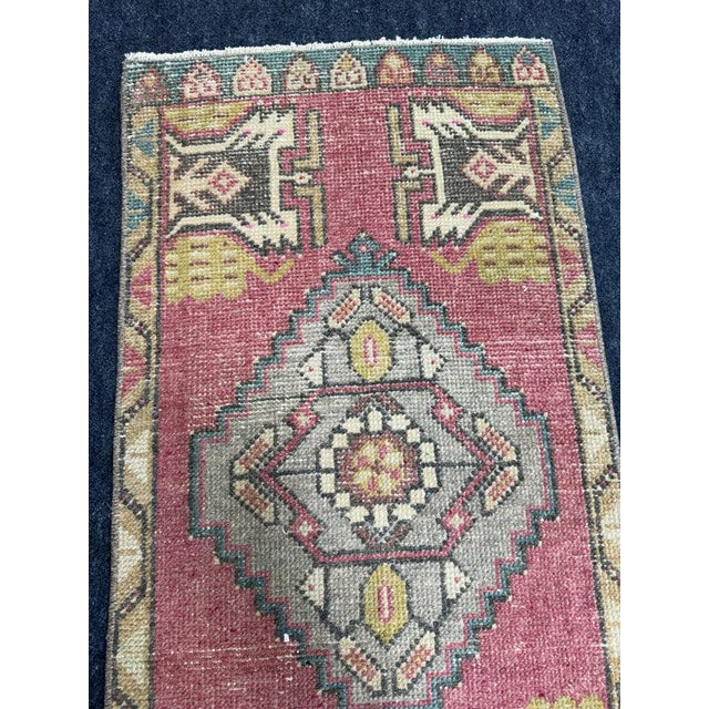 Turkish Yastik Rug 1'8" x 3'4" For Sale - Image 4 of 5