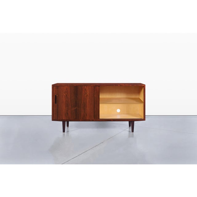 Danish Modern Rosewood Credenza by Carlo Jensen for Poul Hundevad For Sale - Image 11 of 15