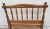 Vintage Twin Size Oak Low Poster Bed For Sale - Image 9 of 11