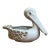 Vintage Ceramic Pelican Bowl For Sale