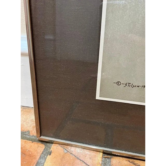 Large Signed Nude by Stilson Circa 1966 For Sale - Image 9 of 13