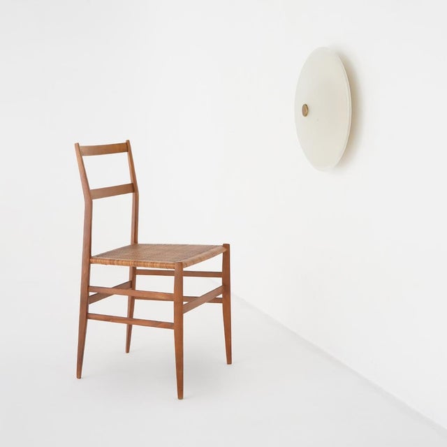 Textured Glass Flush Mount from Stilnovo, Italy, 1950s For Sale - Image 13 of 14