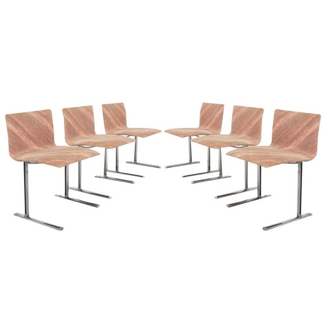 Missoni Fabric Chairs by Offredi for Saporiti, Set of 6 For Sale - Image 14 of 14