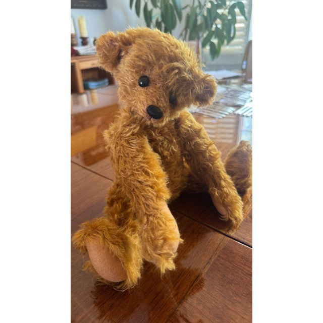 Teddy Bear Vintage Mohair Handmade Pristine C1980 For Sale - Image 16 of 18