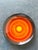 Orange Vintage English Poole Glazed Ceramic Platter For Sale - Image 8 of 12