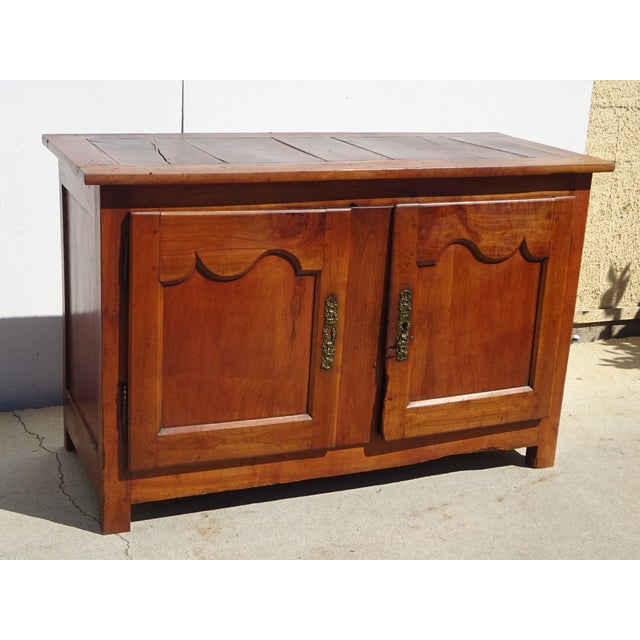 Buffet with Oak Plank Top, 1890s For Sale - Image 3 of 18
