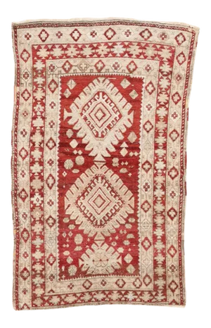 Mid 20th Century Vintage Small Rug