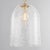 Belleville's simple silhouette becomes simply stunning with its intricate floral etching on the clear glass shade. This...