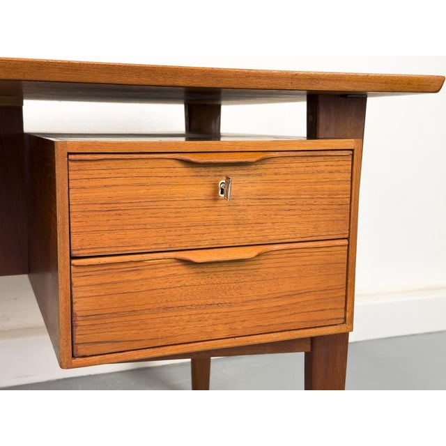 Danish Teak Desk with Drawers by Henning Jørgensen, 1960s For Sale - Image 10 of 18