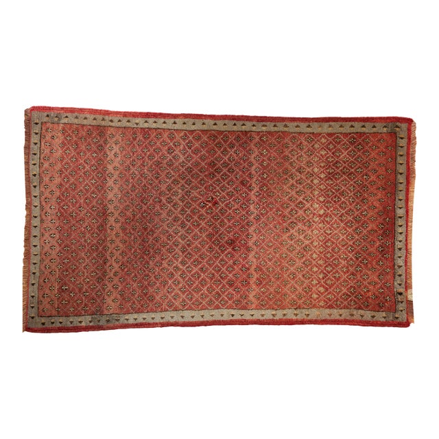 Vintage Oushak Rug - 3'5" X 5'9" For Sale