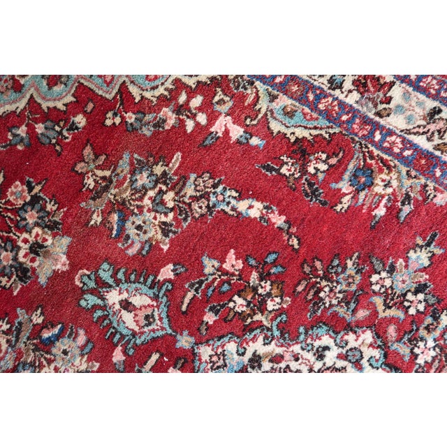 1950s, Handmade Vintage Persian Malayer Rug 4.2' X 6.4' For Sale - Image 9 of 13