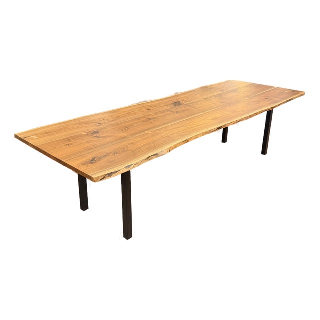 Room & Board Chilton Live Edge Dining Table For Sale