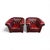 2000 - 2009 Chesterfield Club Chairs from Winchester, 2000s, Set of 2 For Sale - Image 5 of 5