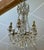 6-Light Chandelier in Crystal and Bronze, 19th Century For Sale - Image 11 of 11