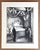 American Vintage 1939 Print in 11x14 Mat Ready to Frame: Mabel Dwight, "Museum Guard" EUC For Sale - Image 3 of 3
