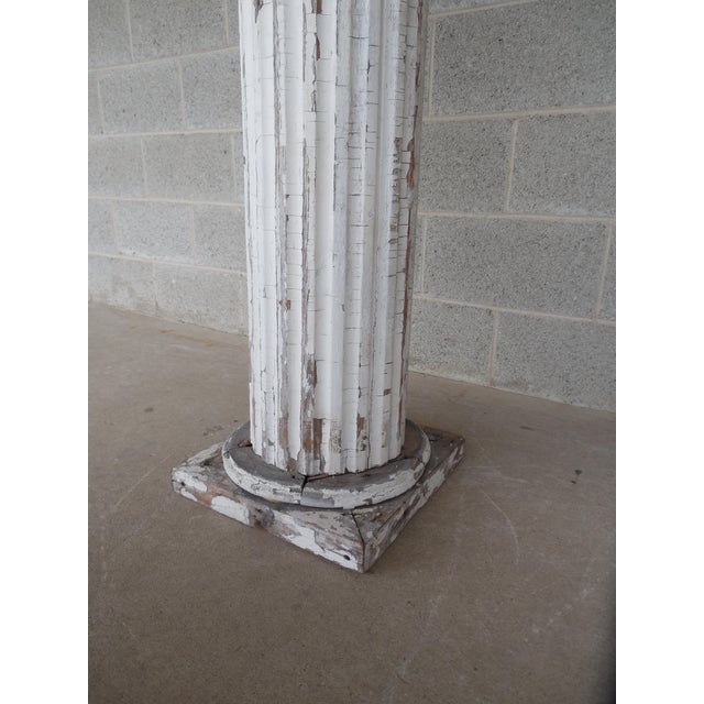 Vintage Architectural Salvage Greek Revival Pillar Columns A Pair