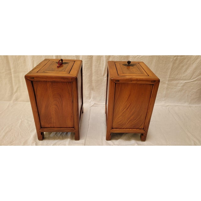 19th Century Pair of Chinese Money Boxes For Sale - Image 4 of 10