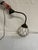 Vintage Caged Globe Sconce, Hardwired and ready to be installed
