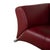 322 Set Leather Three-Seater Two-Seater Red Sofa Couch from Rolf Benz, Set of 2 For Sale - Image 6 of 18