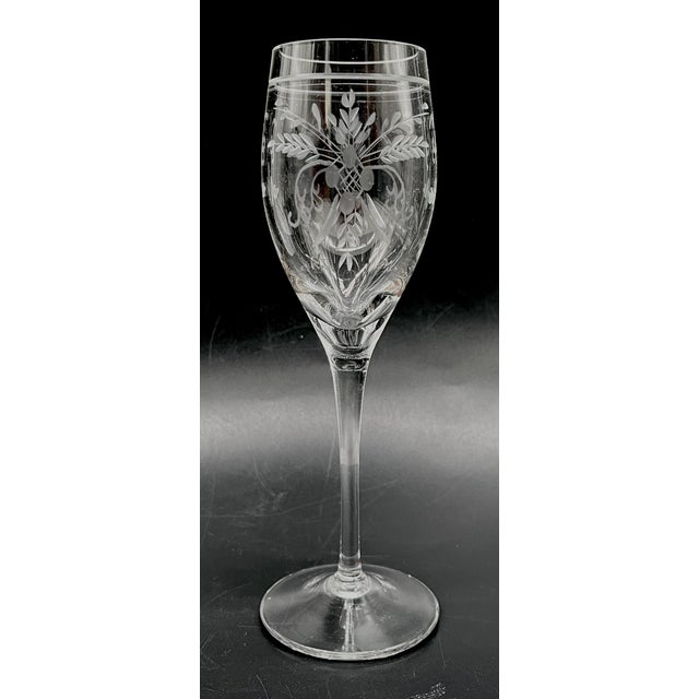 An elegant sherry glass set consisting of six hand-cut sherry glasses. The glasses impress with their classic, slender...