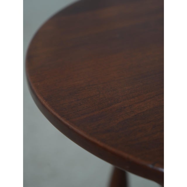 Bob Timberlake Cherry Oval Tavern Side Table For Sale - Image 12 of 16