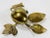 Hollywood Regency Vintage Brass Fruit Motif Treasure Box or Ashtray For Sale - Image 3 of 8