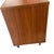 Vintage Mid-Century Modern Walnut Credenza With Sculptural Metal Pulls For Sale - Image 12 of 15