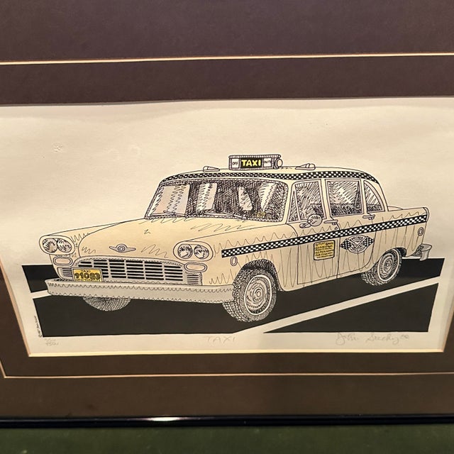 19 3/4 x 15 1/8 x 3/4” Image inside matting: 12 3/5 x 8 1/2 John Suchy was born in Brooklyn, New York in 1946 and grew up...