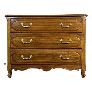 Henry Link Vintage Louis XV French Oak Dresser For Sale