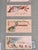 Victorian Antique 19th‑Century Calling Card Collection in Ornate Gold Frame For Sale - Image 3 of 8