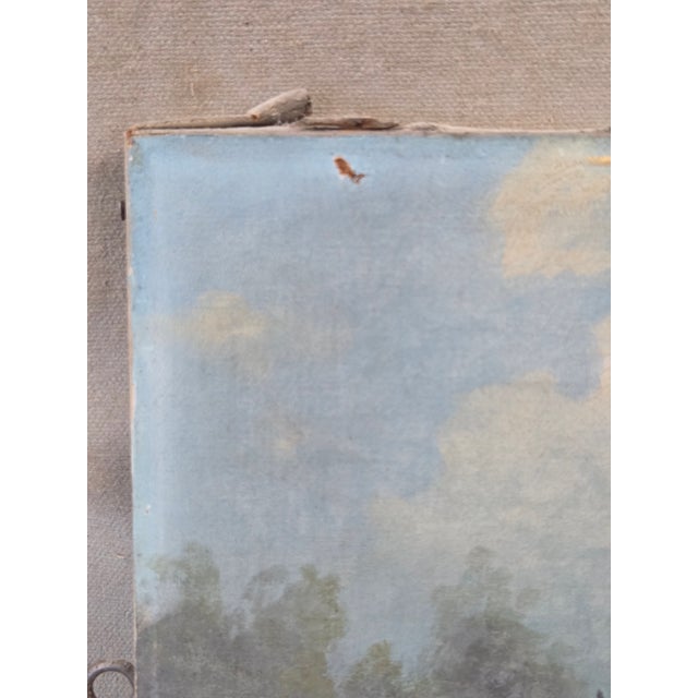 Early 20th Century Robert Atkinson Fox (1860-1935), Cow in a Stream, Gouache on Canvas Painting For Sale - Image 5 of 18