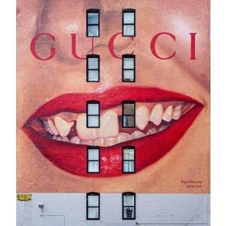 Gucci - SoHo - New York Cityscape Photograph (23 X 29 Framed) For Sale