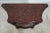 Wood Stunning Paint Decorated Commode Hall Chest For Sale - Image 7 of 12